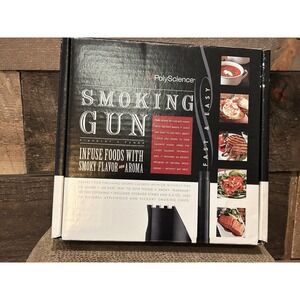 PolyScience Smoking Gun Hand Held Smoke Flavor Infuser Wood Chip